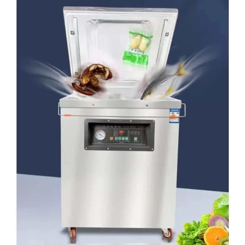 

DZ-600 Model Vacuum Sealing Machine Easy to Operate Single-chamber Food Vacuum Packing Machine