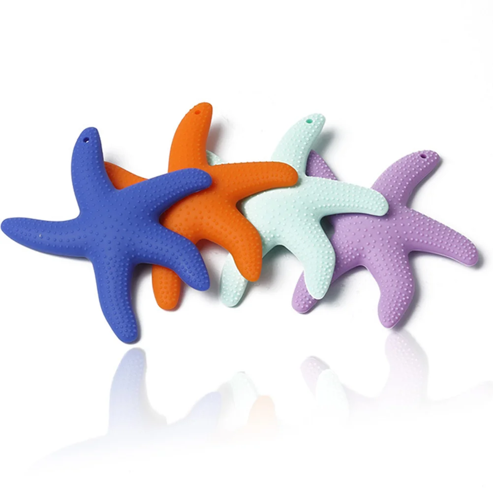 

Медицинский силиконовый прорезыватель для детей, успокаивающий мультяшный жевательный зуб, фиолетовый, без запаха, не липкий, легко чистится