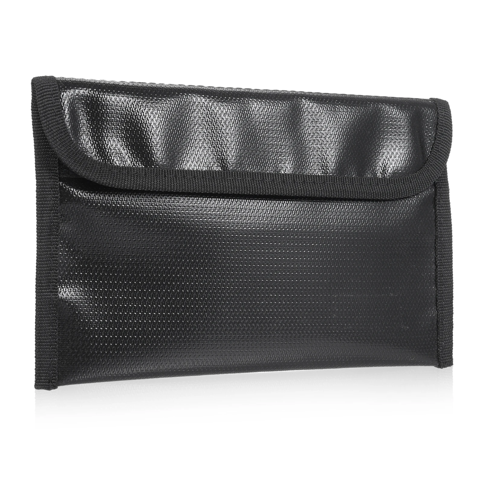 

Bisofice Огнестойкая сумка для документов, застежка-молния, безопасное хранение наличных, водонепроницаемая сумка с липкой полосой для сертификатов, денежных карт