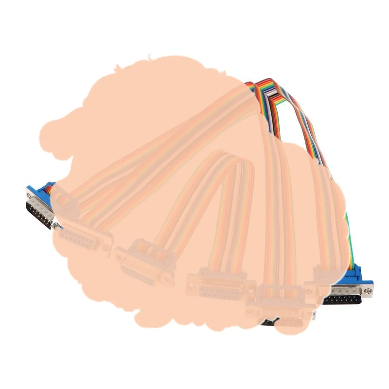 DB9 DB15 DB25 Male Female Cable D-SUB Serial Port with High Compatibility for Electronics