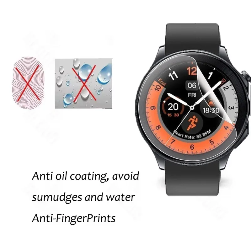 1-5PCS Hydrogel Film For OPPO Watch X Screen Protector HD Clear Anti-Scratch Protective Soft Films For Oppo Watch X Accessories
