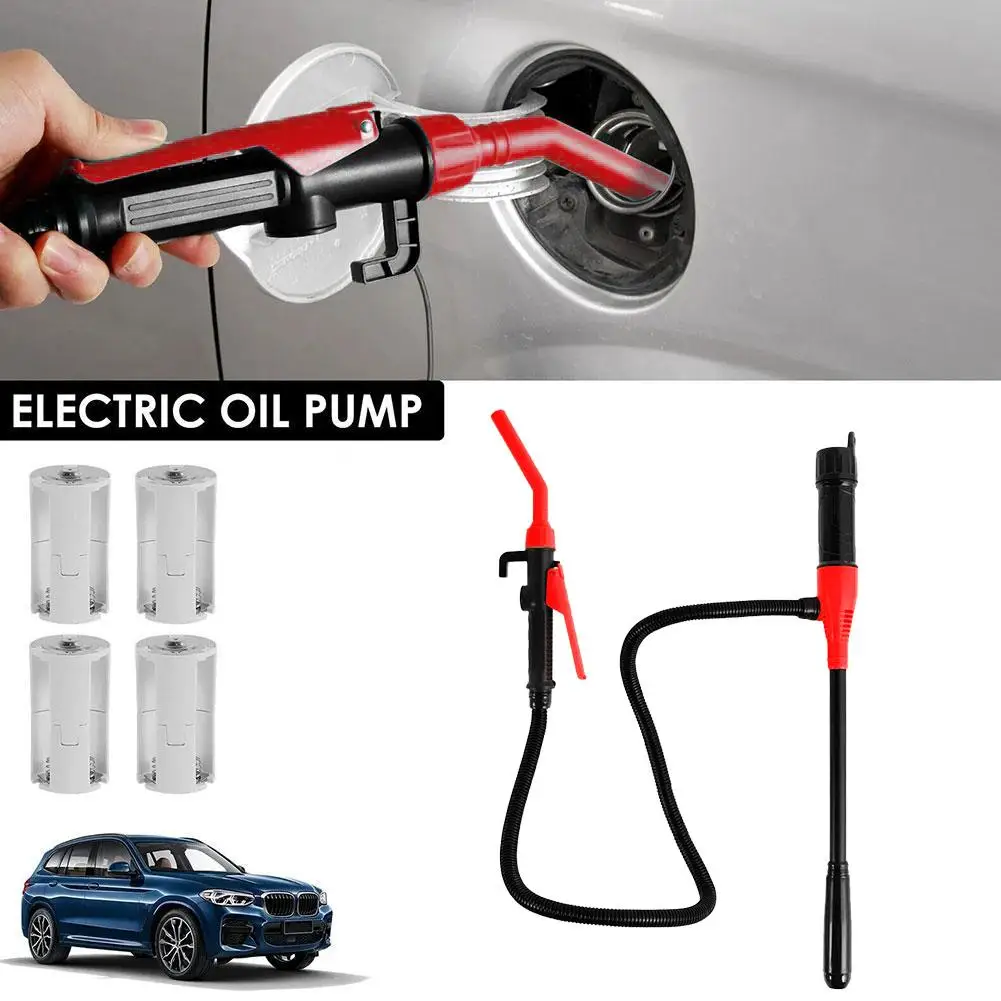 Pompe de transfert de liquide portable avec buse de contrôle de débit, pompe de transfert de carburant, batterie 62, 2.4 gallons par minute, R5Y1