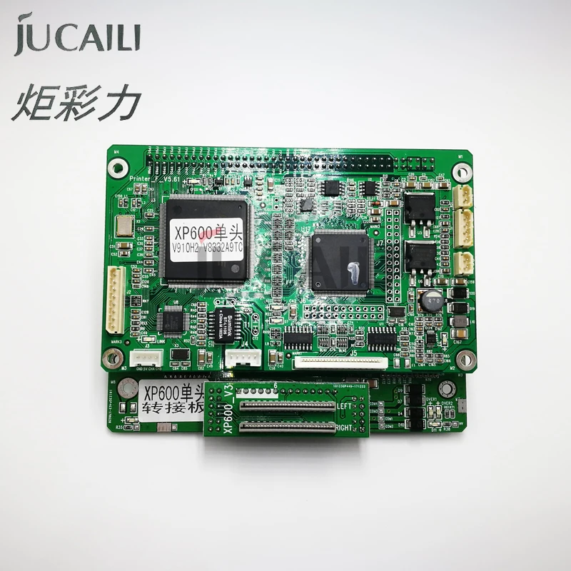 Jucaili printer green model Senyang xp600 DX5 DX7 head board for Epson xp600/DX5/DX7 single head carriage board main board