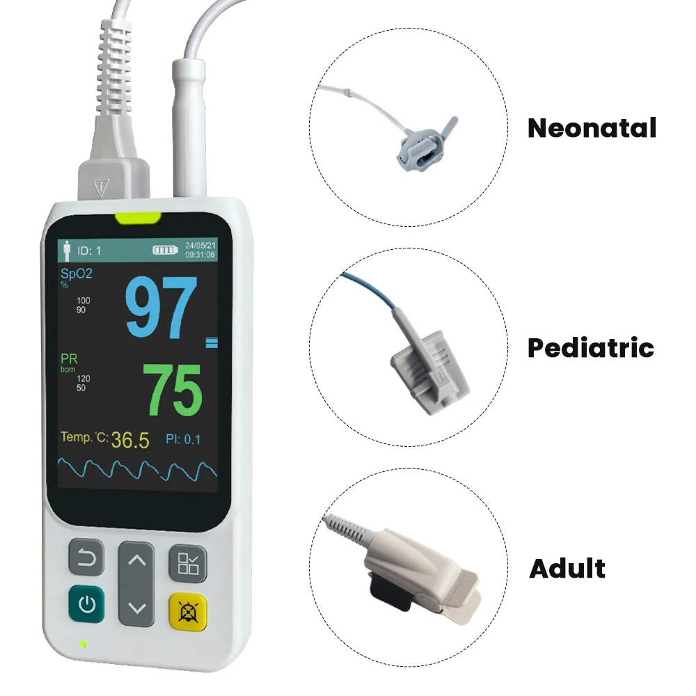 【solo-sensore】sensore-spo2-per-adulti-pediatrici-e-neonati-per-pulsossimetro-portatile-hpm200-non-e-una-macchina