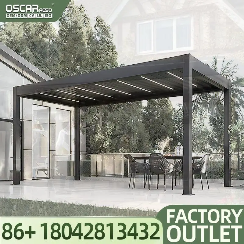 Modern Portable Outdoor Garden Sofa Set Aluminum  for Hotel Courtyard Patio Use Pergola