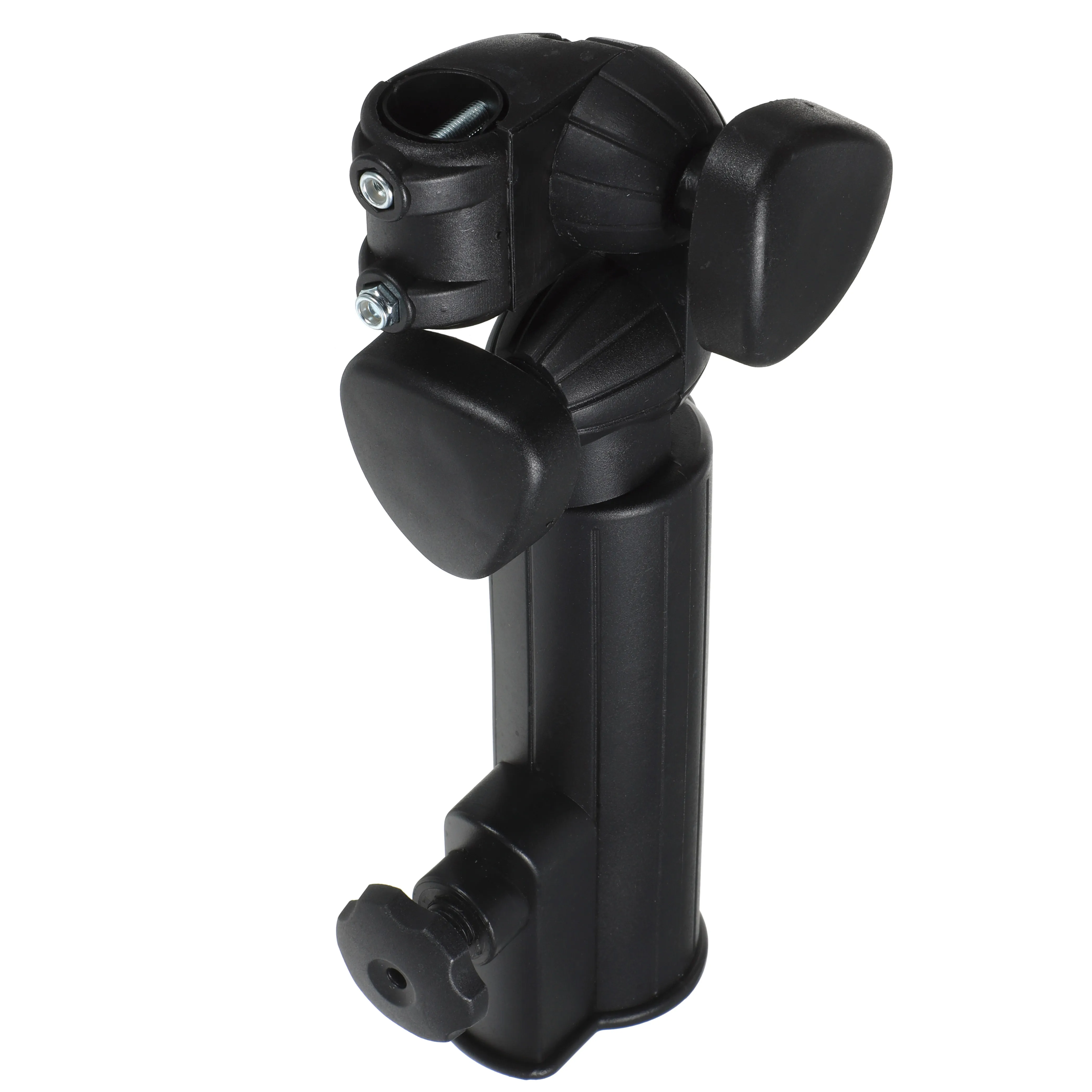 Universal Adjustable Umbrella Stand for Cart Trolley Stroller Wheelchair Bike Carriage Umbrella Holder Easy Install