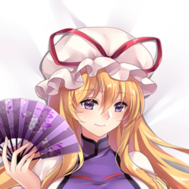 

Dakimakura Anime Pillow Cover Yukari Yakumo Double Sided Print 2Way Cushion Cover Xmas Gifts