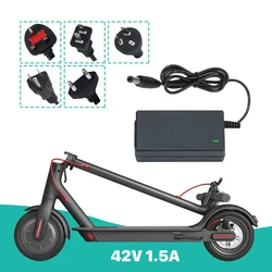 42V 1.5A Electric Scooter Battery Charger EU US UK AUS Plug Scooter Charger Adapter for Electric Scooter