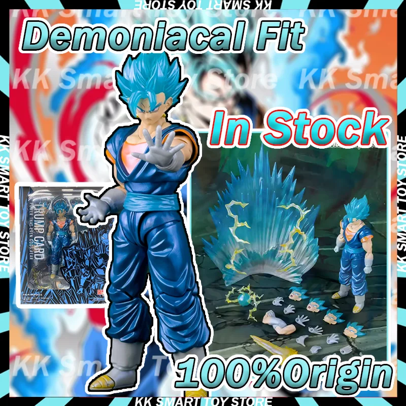 

В наличии Demoniacal Fit Vegito фигурка Dragon Ball Super Saiyan God Vegito Vegetto аниме фигурка модель подарки игрушки