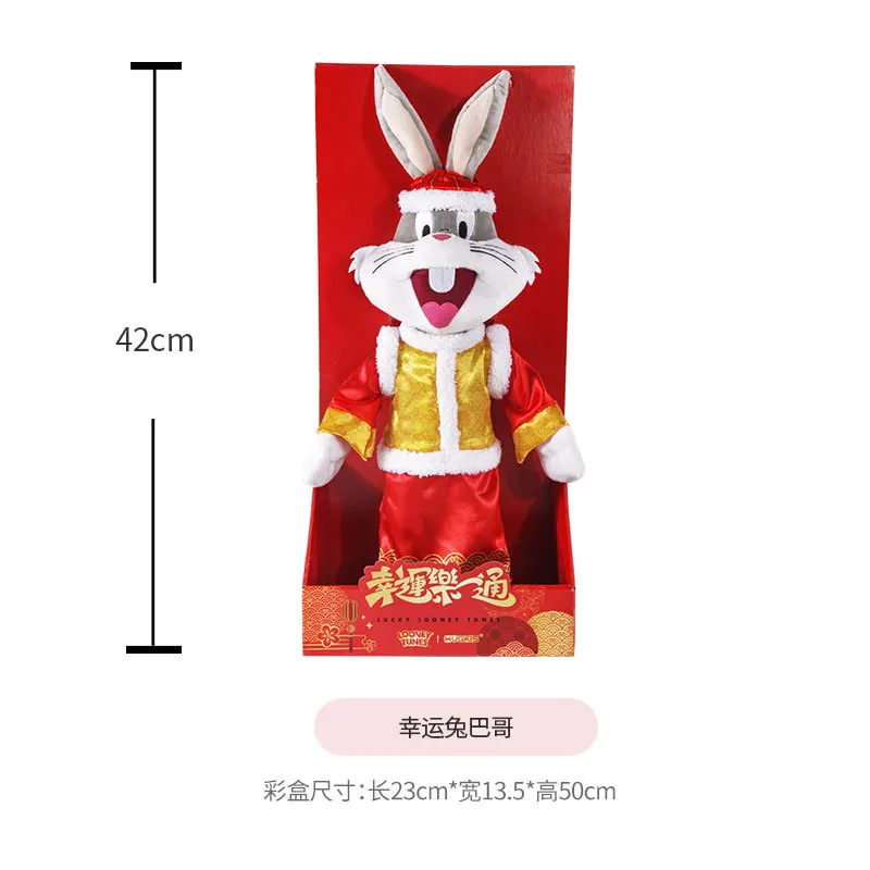20-42cm Klassische Looney Tunes Bugs Bunny Cartoon Plüschtiere Tweety Q Serie Lola Bunny Daffy Cartoon-Spielzeug Kindergeschenk – Detail 11