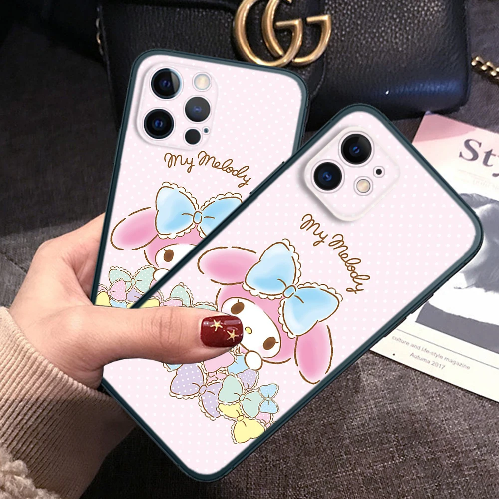 S7 Melody cartoon Soft Case for Samsung S9 S10E S10 Lite S20 Ultra S21S S21 Fe S22 S23 S30 Plus Note 10 20 M30S M21 M31 M51