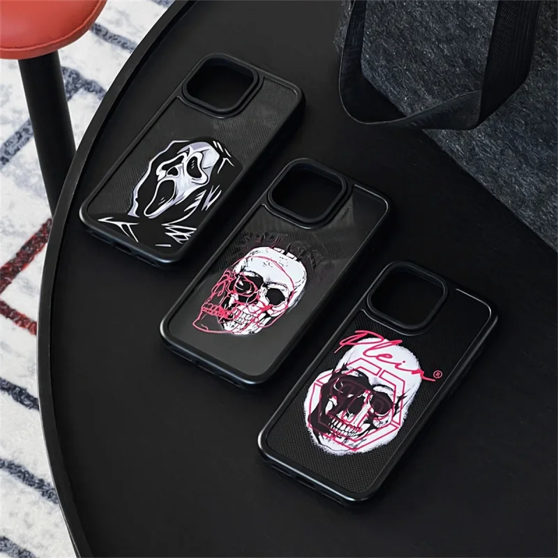 Terror Bones Skull Fashion Bad Crossbones Phone Case for iPhone 13 14 15 16 Pro Max 16pro shockproof dasp Cover Funda