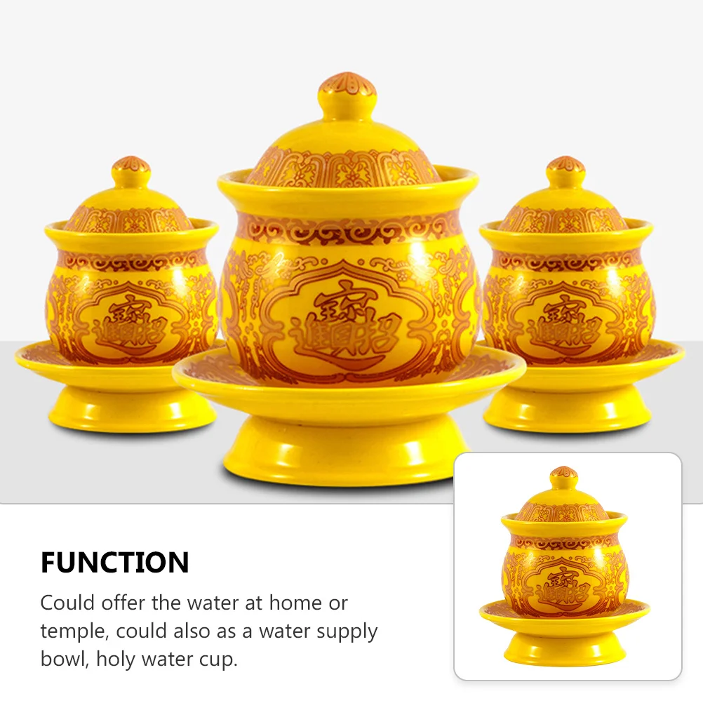 النمط الصيني قوانيين كوب السيراميك لوتس يقدم القدح فنغ شوي بوذا لوازم ديكور غرفة الشاي زن هدية