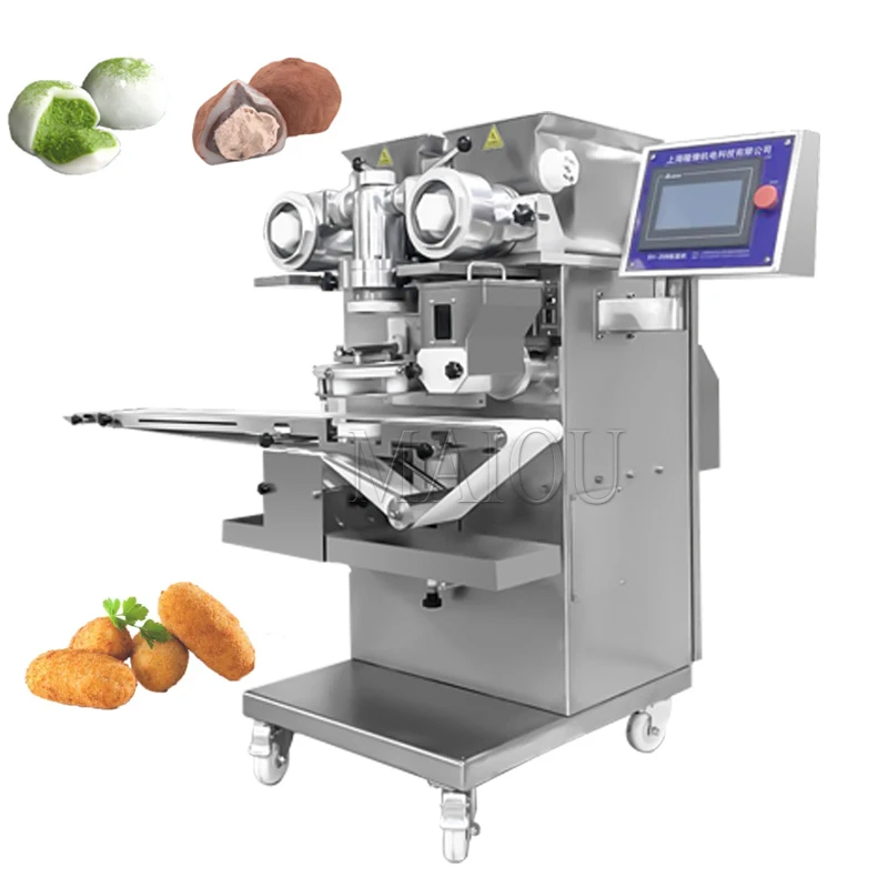 Kubba Encrusting Machine Arancini Forming Machine Falafel Vegetable Rice Ball Stuffing Machine