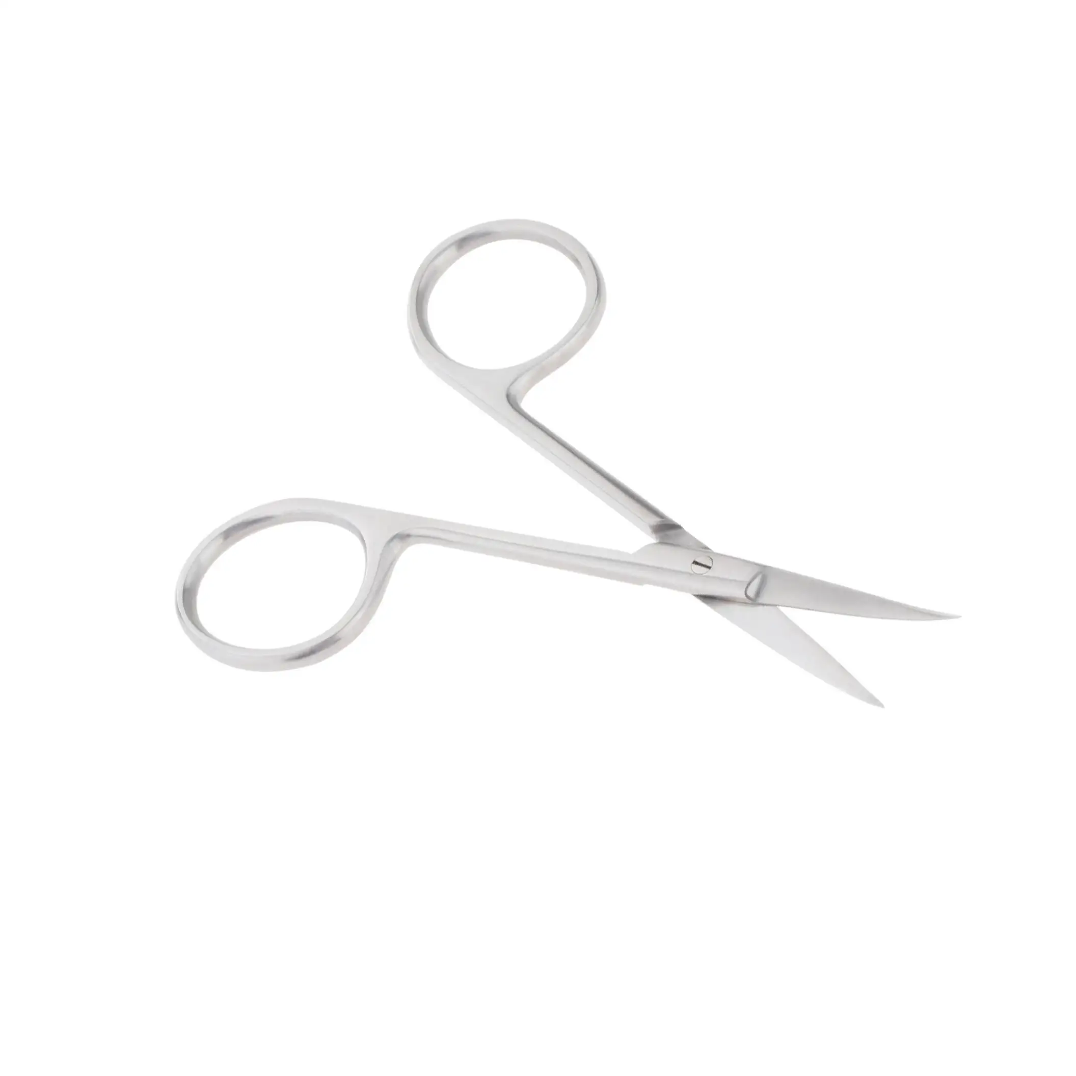 Cuticle Scissors Portable Durable Curved for Nail Care Facial Hair Eyebrows