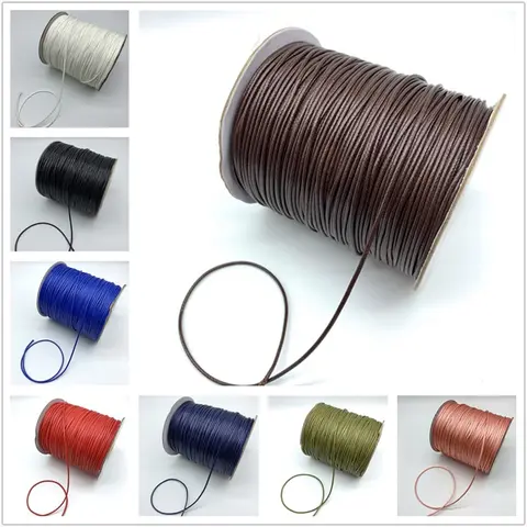 Waxed Cotton Jewelry Cord 0.5-2.0mm RYFDBMauve