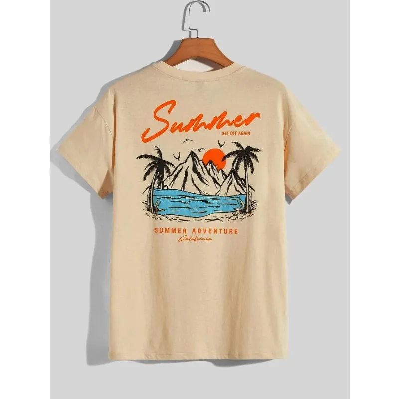 Year-round essential casual tee. Simple solid color crew neck short sleeve, gentle skin-friendly for everyday wear.