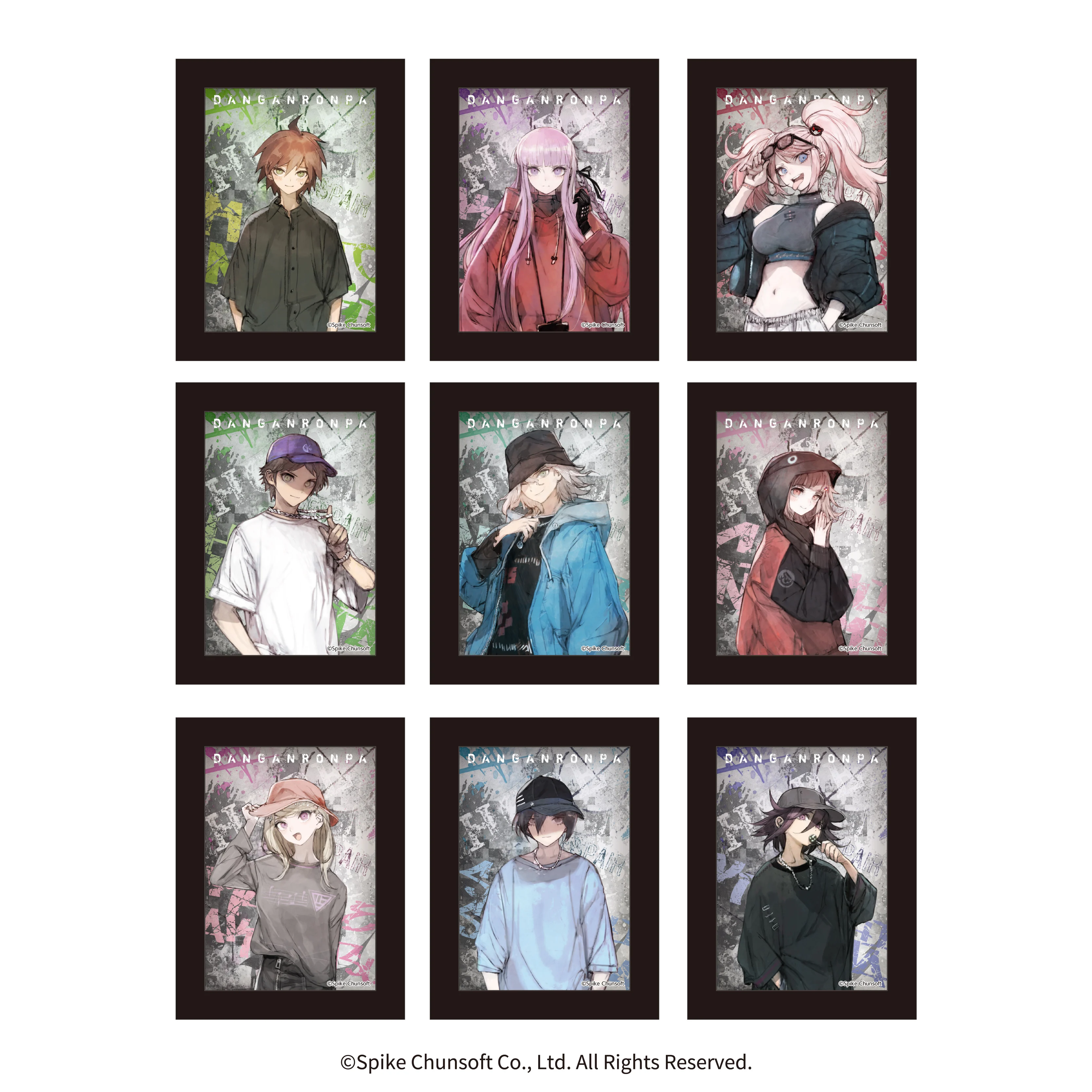 Preventa Anime Danganronpa Nagito Komaeda Kaede Akamatsu Kirigiri marco de Cosplay imán de nevera dibujos animados imanes de nevera Navidad