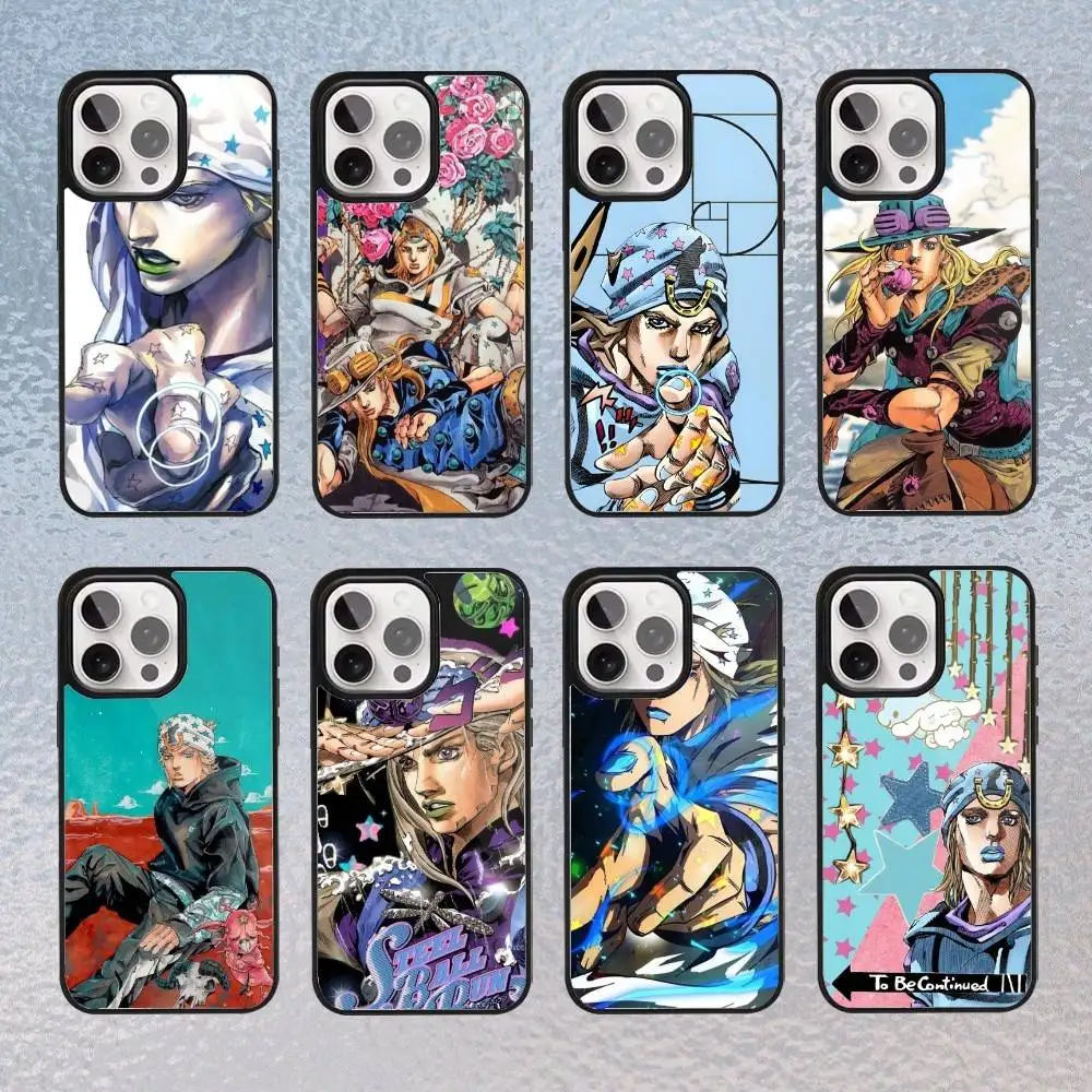 

Johnny J-Joestar of the J-Jojo Phone Case For iPhone17,16,15,14,13,12,11 Plus,Pro Max Magnetic Magsafe Wireless Charging