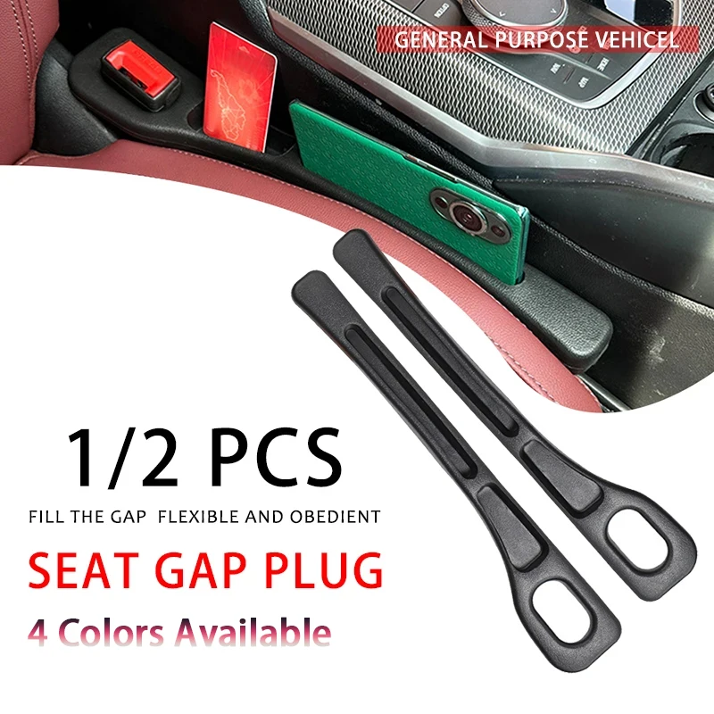 Car Seat Gap Filler Side Seam Plug Strip Leak-proof Filling Strip For Seat Ibiza 6l 6J Leon Mk3 mk2 5F 2 Cupra Alhambra Ateca Al