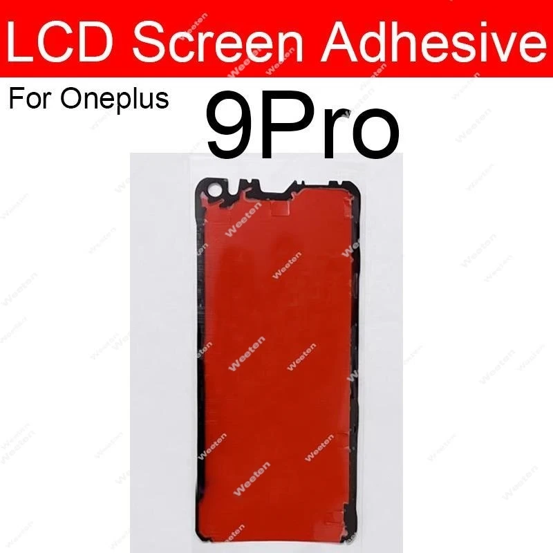 LCD Screen Adhesive For Oneplus 7 8 9 Pro 8T 9R 10T 10R 10 Pro 11 11R 12 12R 13 13R Front LCD Dispaly Screen Sticker Tape Glue