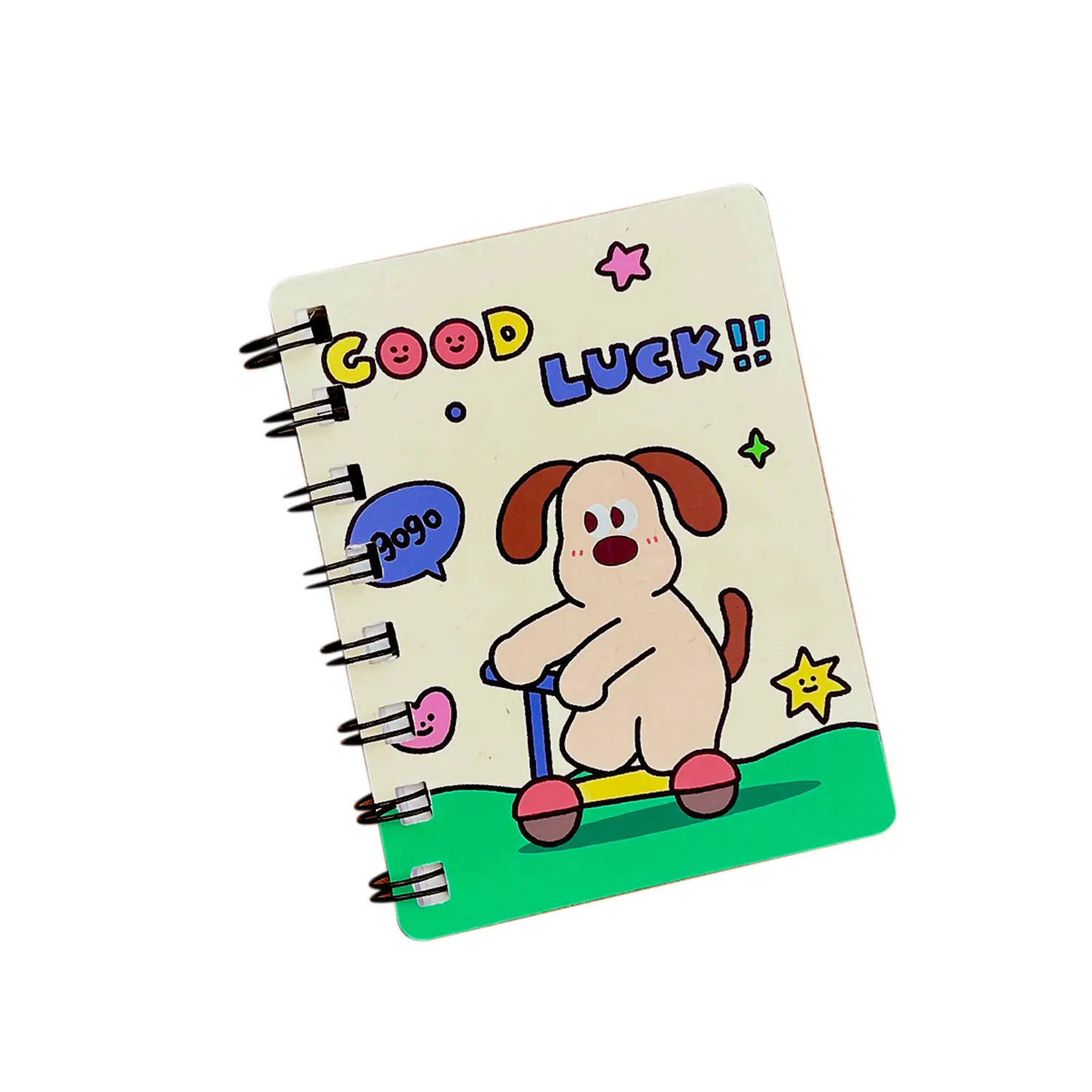 3 books/240 sheets cartoon coil notebook, portable pocket notebook, mini flip memo pad, small note book, ledger