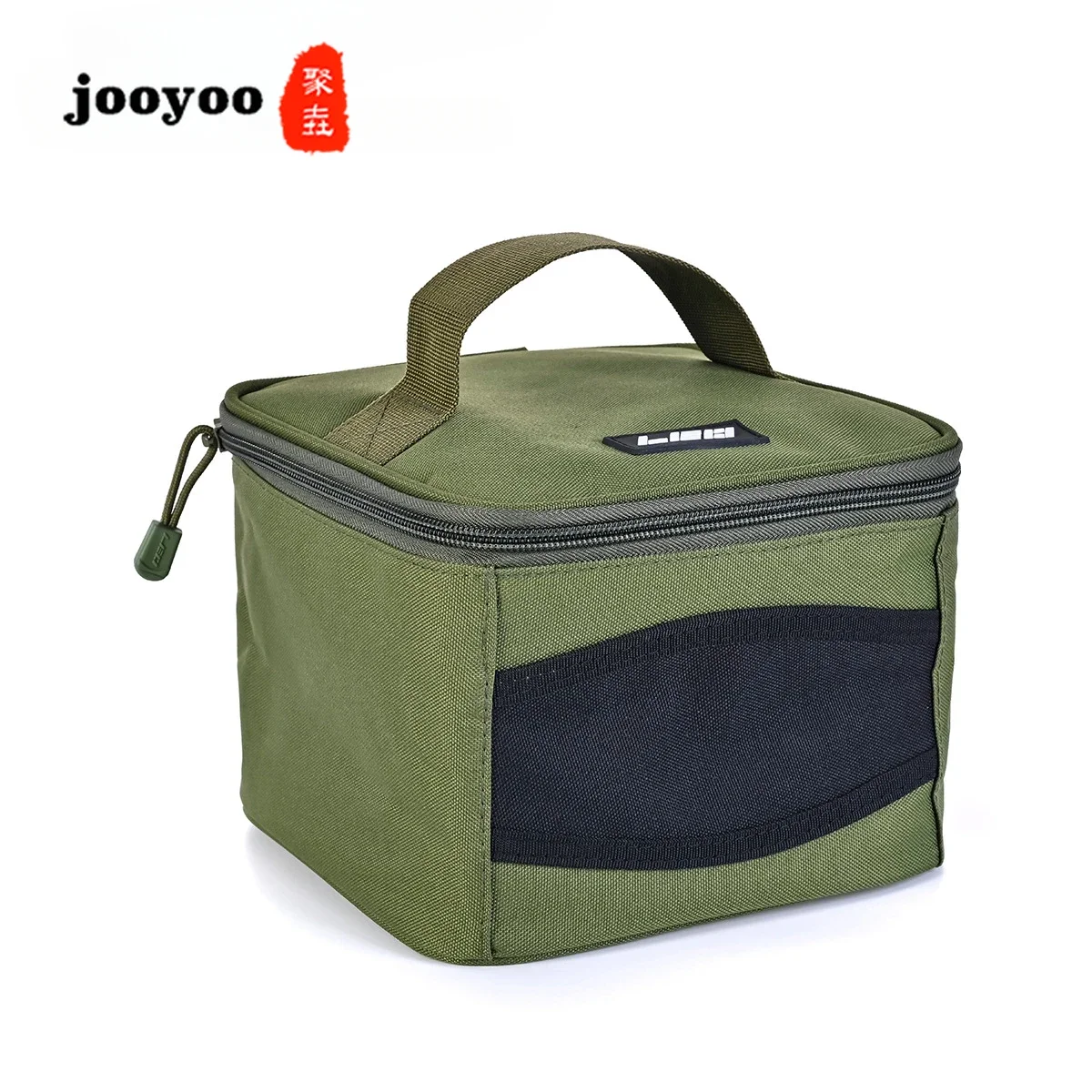 20*19*15cm Fishing Gear Bag Oxford Fabric Army Green Portable Waterproof Cubic Bag Folded Easy Carry Accessories Equipment Tools