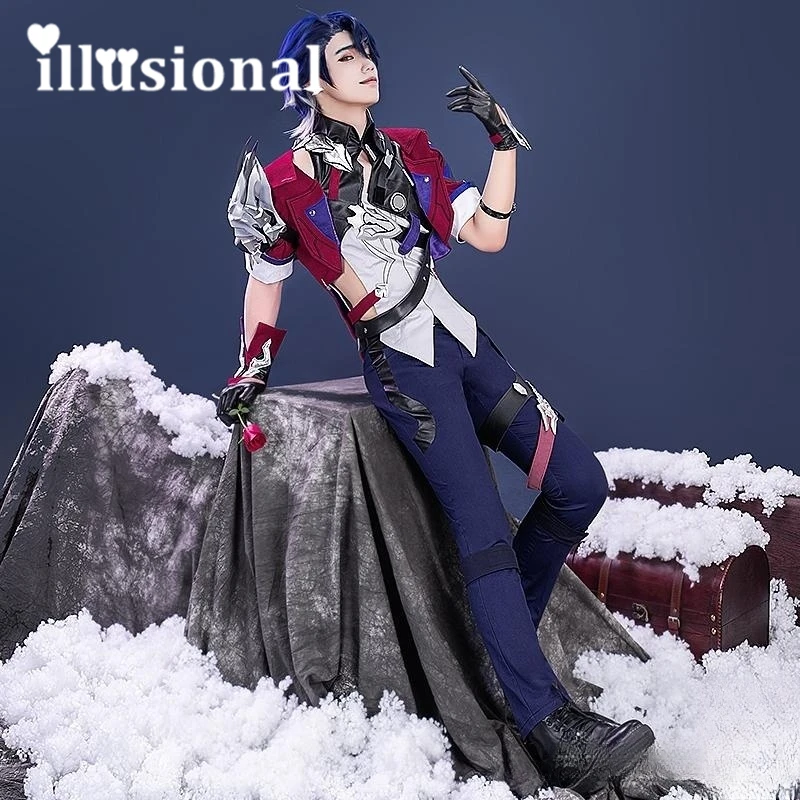 illusional Honkai: Star Rail Sampo Koski Cosplay Costume Uniform Set Halloween Costumes