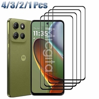 Full Cover For Moto G15 Power G15 Screen protector Front Tempered glass film 9H Anti-Scratch 4/3/2/1PCS
