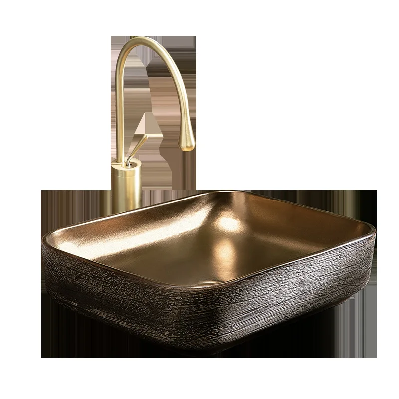 

Retro on-stage basin, bathroom on-stage single courtyard pool balcony household