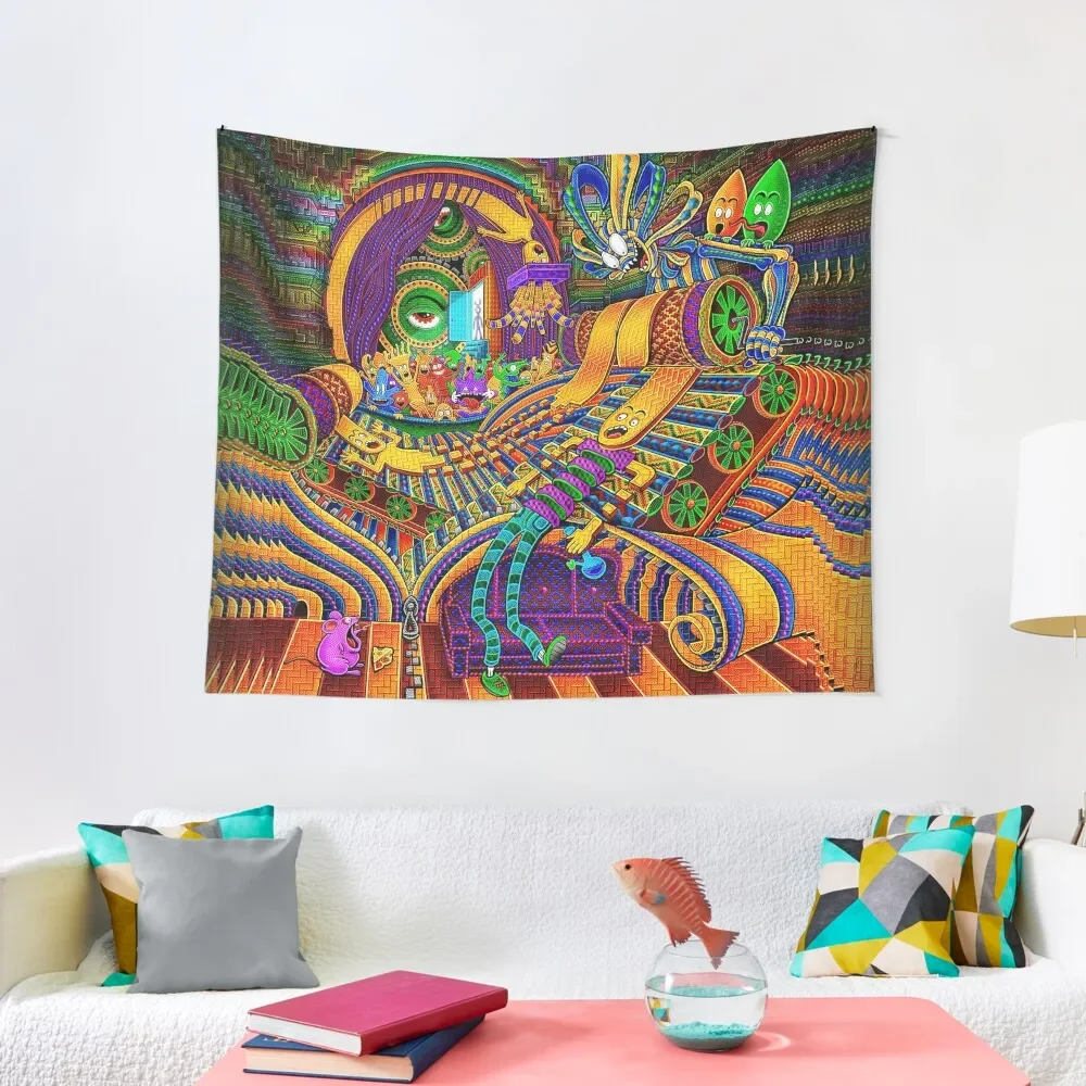 The Conductor of Consciousness Tapestry Wall Hanging Decor Wall Decor Room Decorations Aesthetic Tapestry