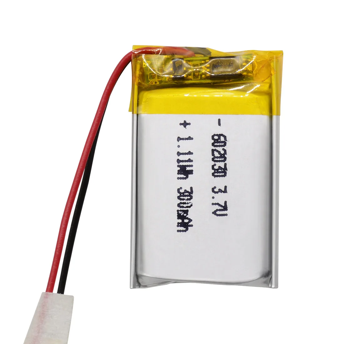 Patozm 3.7v Lipo Battery 602030 300mah Lithium Polymer Battery For Gps Tracker Mp3 Mp4 Headset