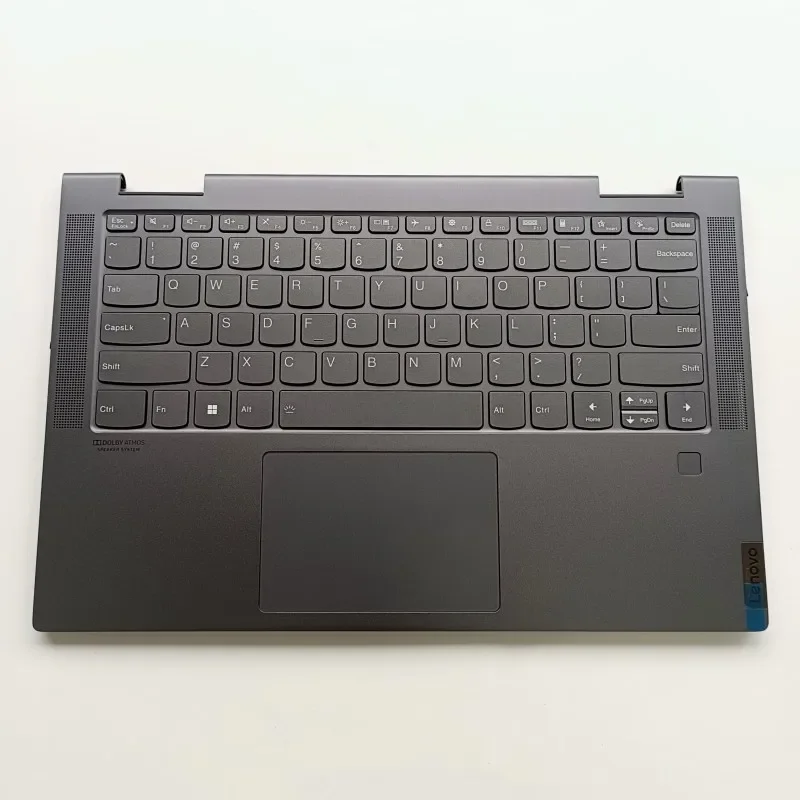 Clavier rétro4.2 pour étui Lenovo YOGA 7 14ITL5 C, Palm Assistant Grey, 5CB1A16224, Nouveau