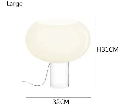 Foscarini Buds Tafellamp Vintage glazen lamp voor slaapkamer woonkamer studeerkamer binnen designer salontafel decoratie licht