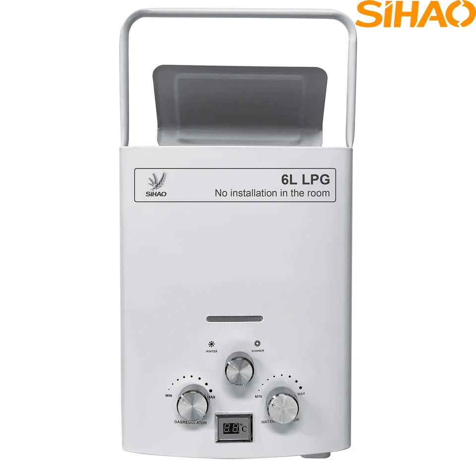 Portable 6L Outdoor Gas Water Heater Machine