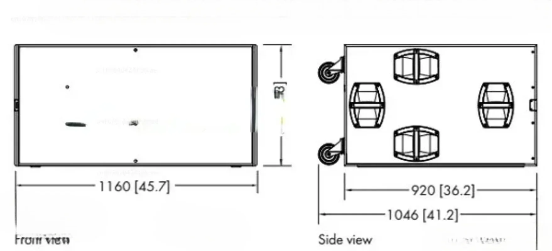 Subwoofer Empty Box…