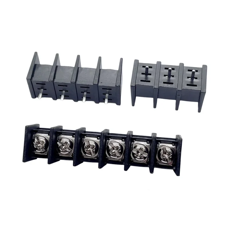 5Pcs KF55C- 2P/3P/4P/5P/6789/10P Pitch 10MM Barrier Terminal Block, Middle Pin
