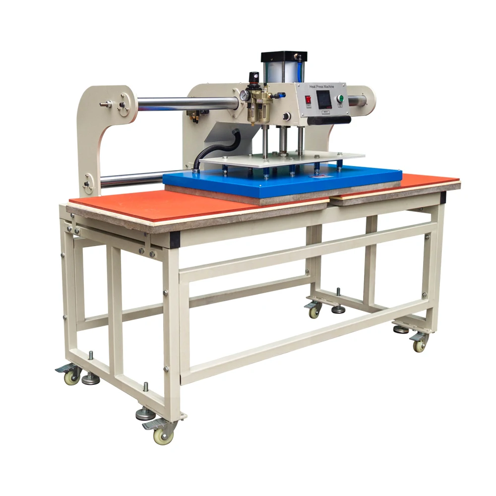 60x80cm Heat Press T-shirt Printing Machine with Infrared Positioning by Air Pressure