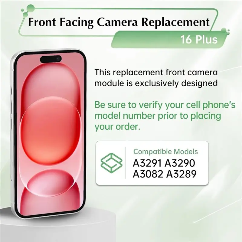 Front Facing Camera Replacement Parts For 16 Plus Small Front Flex Cable Repair Accessories