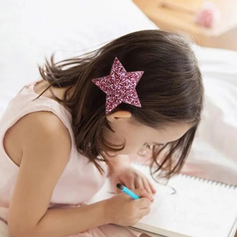 Đầm Ngôi Sao Năm Cánh Kẹp Tóc Cho Bé Gái, hình Học Thời Trang Tóc Barrettes Kẹp Tóc Cho Đảng Hàng Ngày Tạo Kiểu Tóc