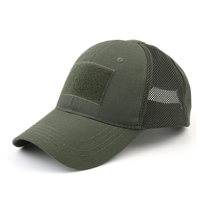 

2026 NEWOutdoor Multicam Camouflage Adjustable Cap Mesh Tactical Airsoft Fishing Hunting Hiking Basketball Snapback Hat