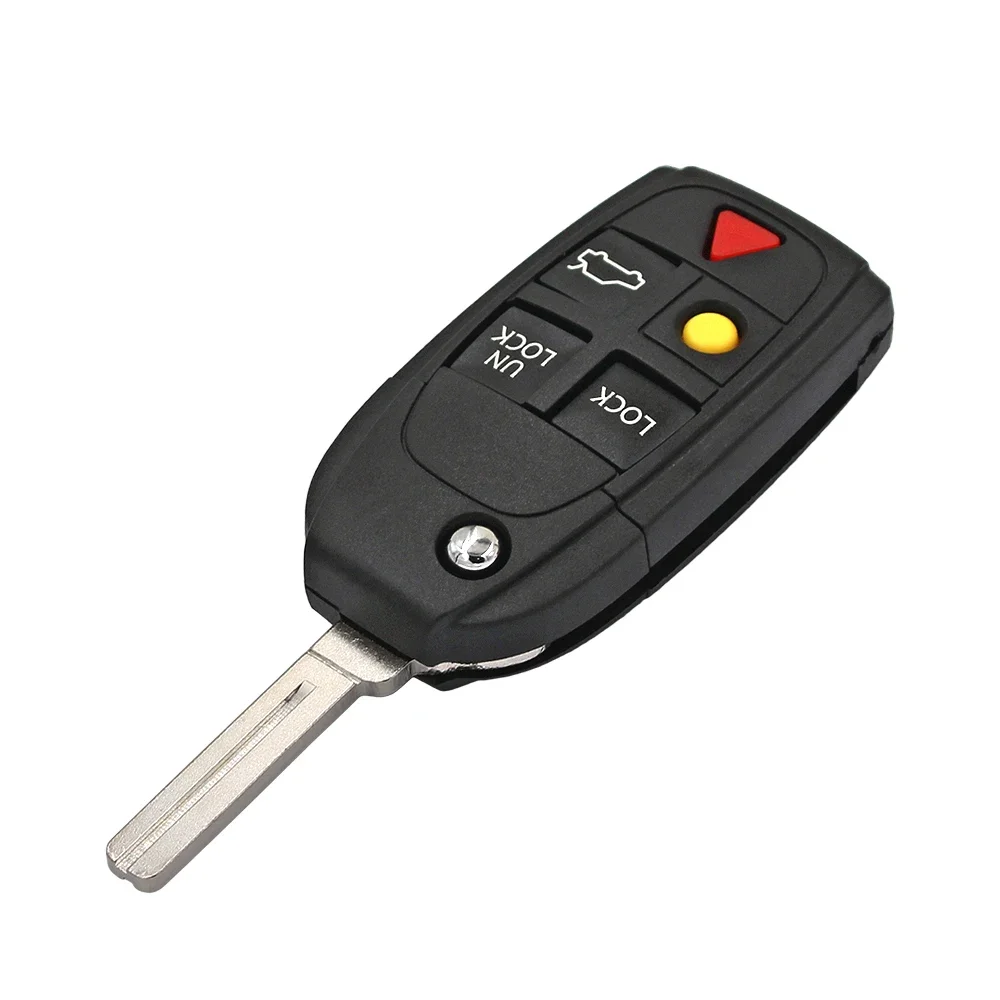 2/3/4/5 Button Modified Flip Folding Remote Key Shell Key Case Fob for Volvo C70 S40 S60 S70 S80 S90 V40 V70 V90 XC70 XC9