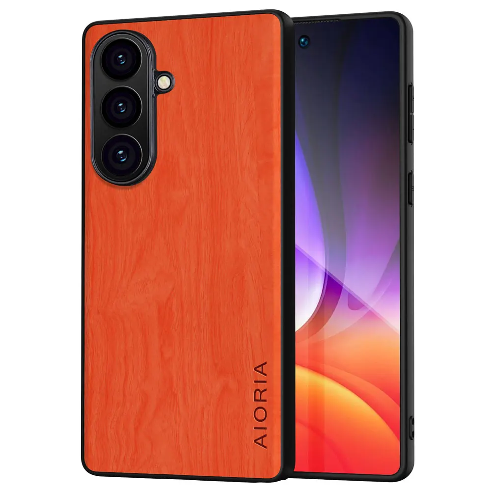 Hülle für Samsung Galaxy S26 Plus S25 S24 S23 S22 S21 S20 FE Ultra Funda Bambus-Holzmuster Rückseiten-Cover für Galaxy S26 Ultra Hülle – Detail 6