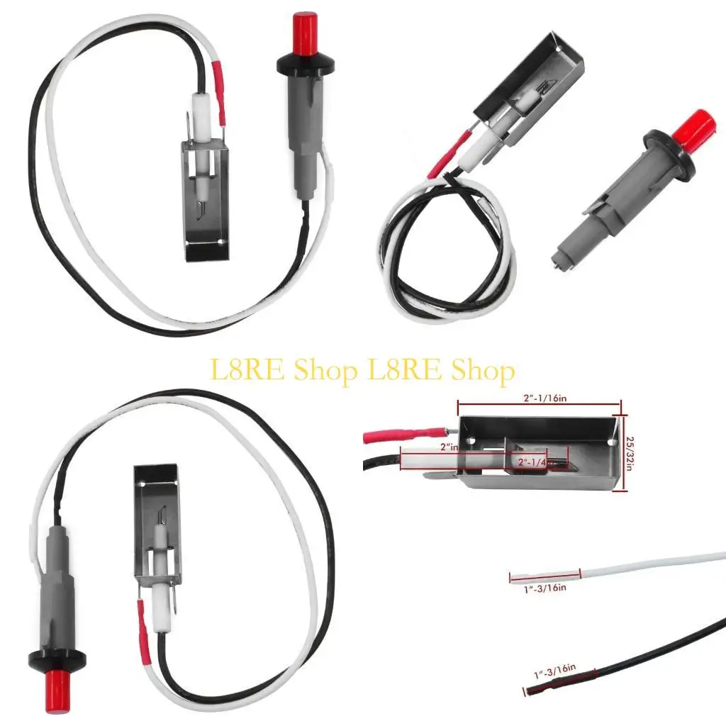 L8RE 내구성 점화기 키트 교체 키트 키트 키트 점화 푸시 버튼 버튼 부엌 기기 점화 키트를위한 E210 500 E310 E320