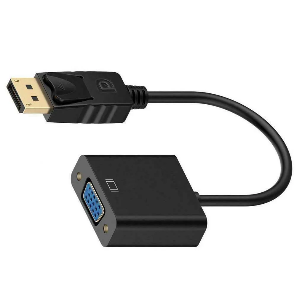 

to VGA Connection Cable 1080P Video Converter USB HD Male Female Adapter Premium Material Sturdy Durable Plug Play