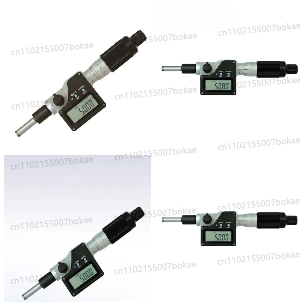 0 - 25mm scale marked electronic digital micrometer 0403-450