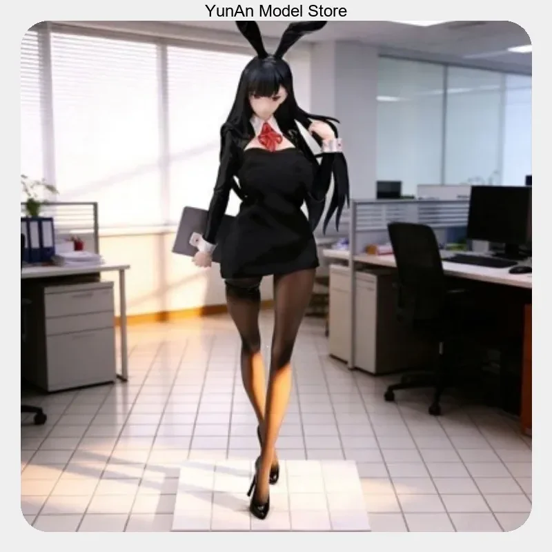 30cm Blue Archive Rio Reverse Bunny Figure 1/6 Bishoujo Desktop Ornament Collectible