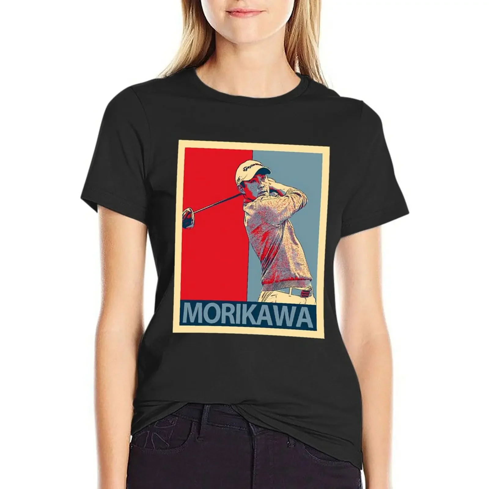 

Collin Morikawa T-shirt funny Blouse hippie clothes summer blouses woman 2024