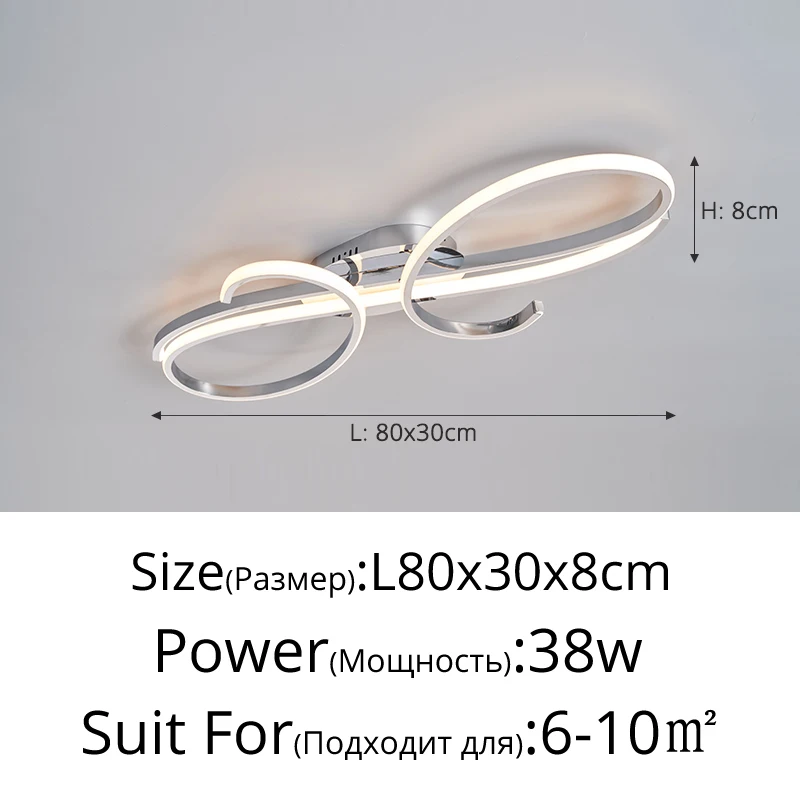Luxe sfeervolle woonkamer slaapkamer plafondlamp moderne eenvoudige high-end LED eetzaal plafondlampen creatieve huisverlichting