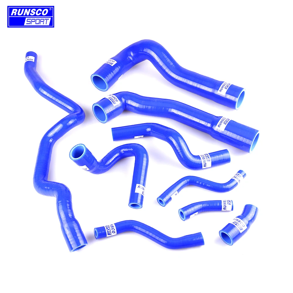 

Silicone Intercooler Turbo Radiator Hose Kit For BMW E36 M3 325i 316i 1992~1999 (European) 9Pcs/set Blue Red Black